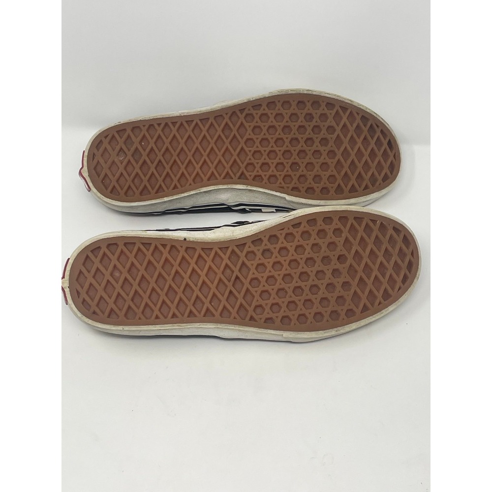 Vans Asher Butterfly Checkerboard Slip On Shoes Girls Size 4 / Womens 5.5 Skate - Picture 10 of 12